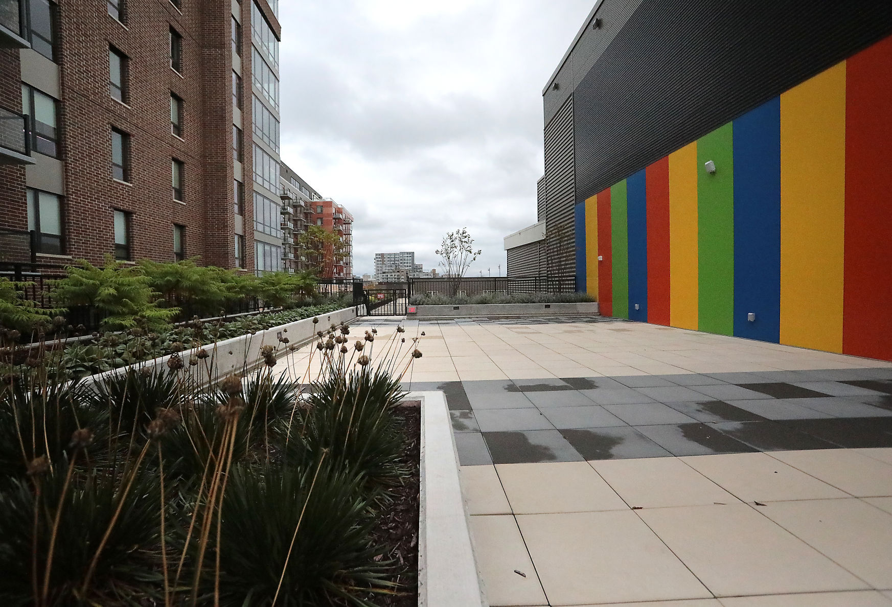 Outdoor patio at MYArts
